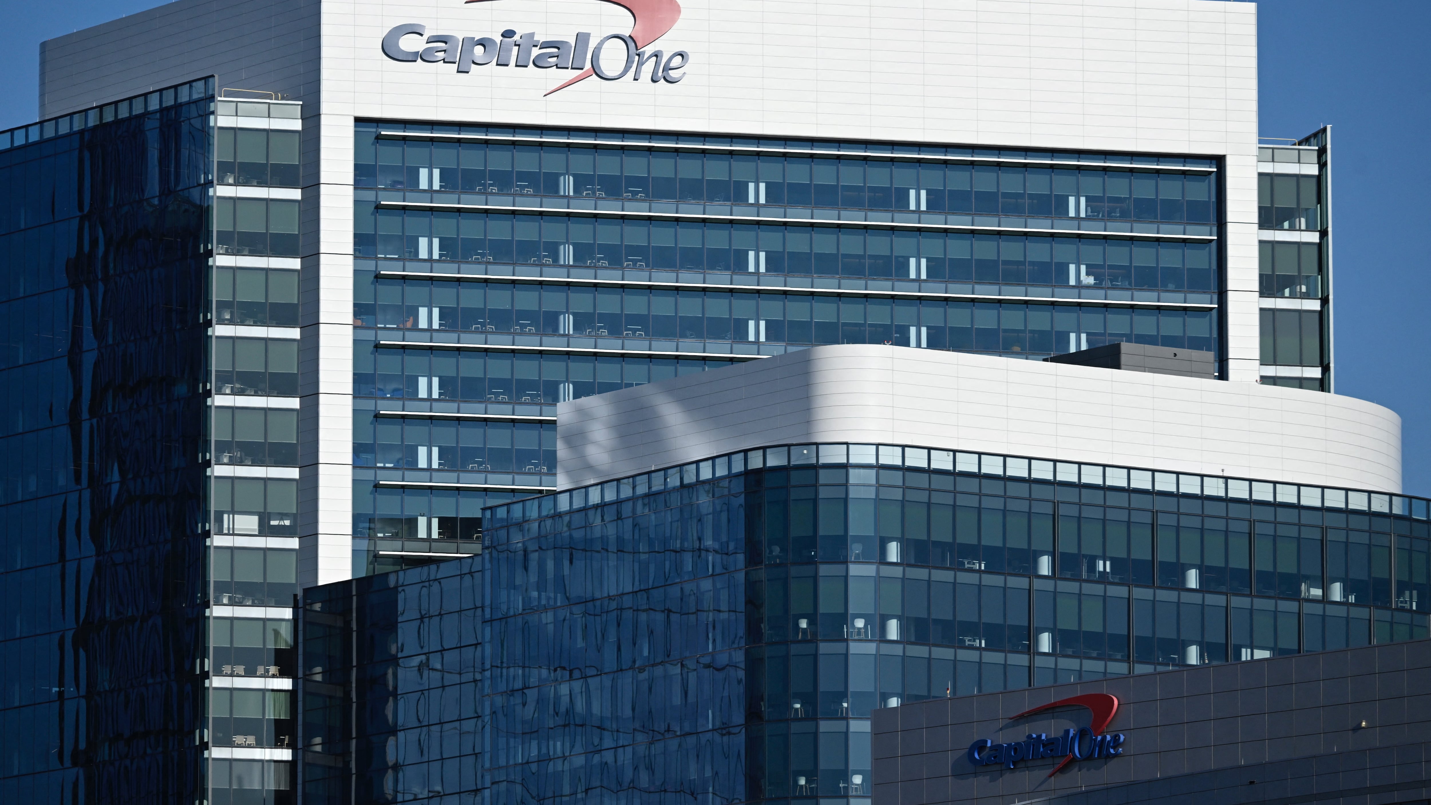 Capital One's headquarters facility in McLean, Virginia, on Feb. 5, 2024.